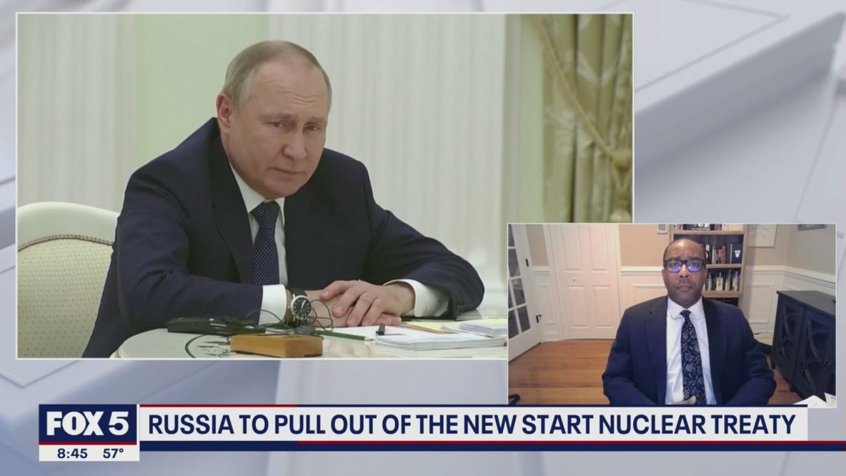 Russia to pull out of the New START nuclear treaty